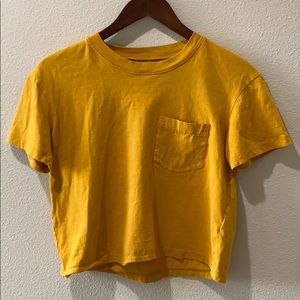 Yellow Madewell tee